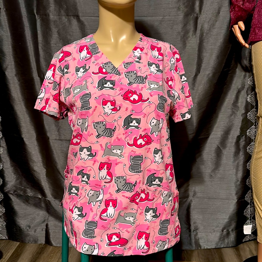 DIVINE STRETCH BY JDM UNIFORMS WOMENS SCRUB SIZE SMALL